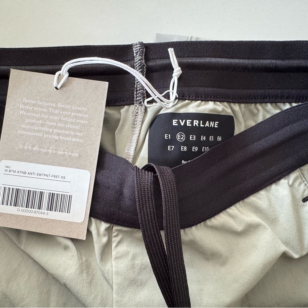 NWT Everlane Unisex The Everyone Anti Sweatpant Frost Size E1 E2 E3 - Picture 6 of 6